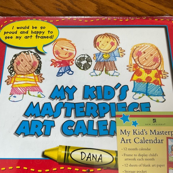 New Seasons My Kid’s Masterpiece Art Calendar - Picture 2 of 6